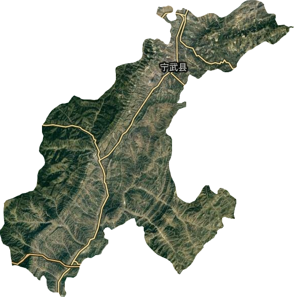 宁武县卫星图