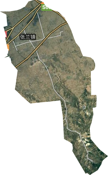 张兰镇卫星图