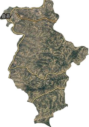 河曲县卫星图
