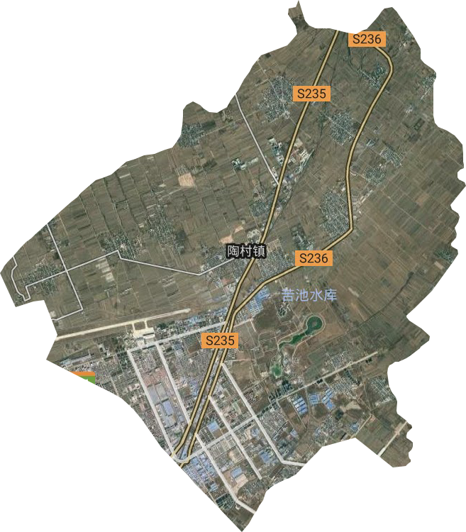 陶村镇卫星图