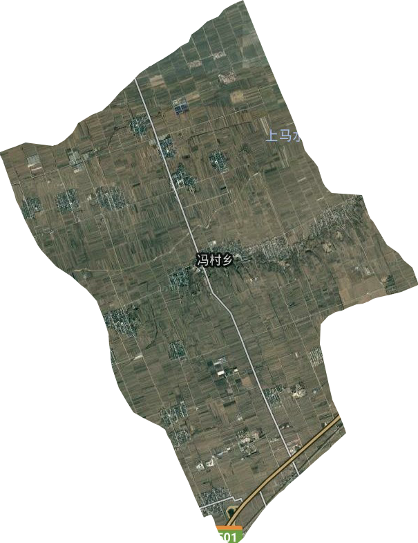 冯村乡卫星图