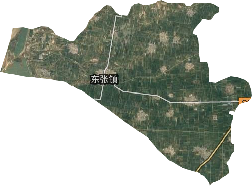 东张镇卫星图