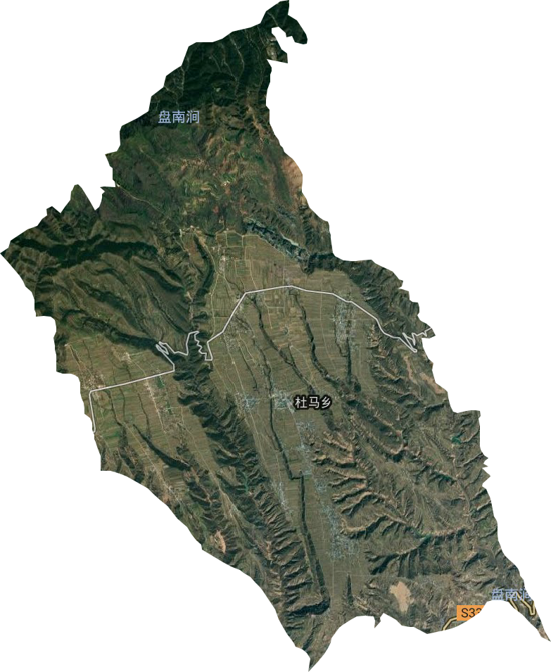 杜马乡卫星图