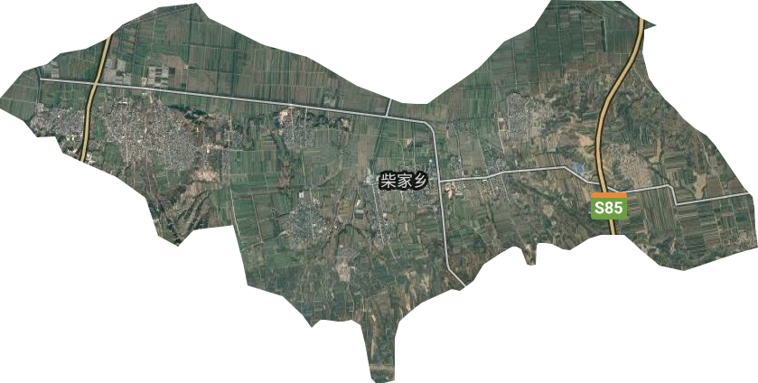 柴家乡卫星图
