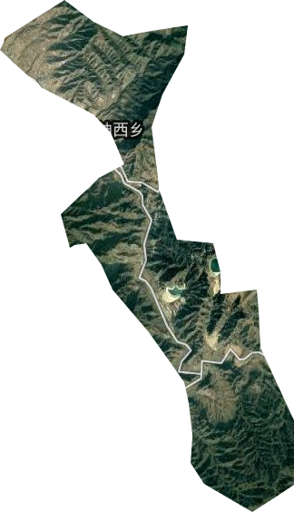 神西乡卫星图