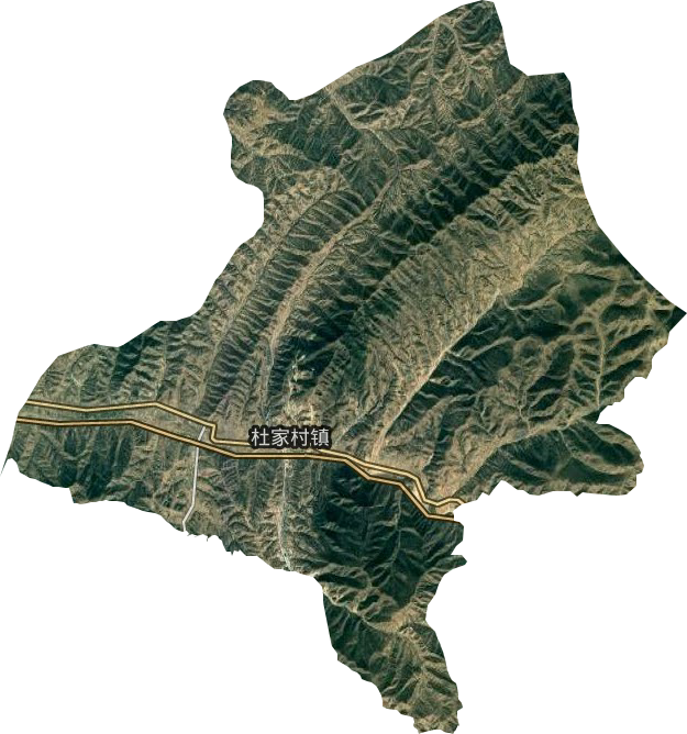 杜家村镇卫星图