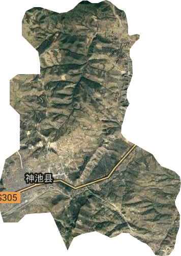 龙泉镇卫星图