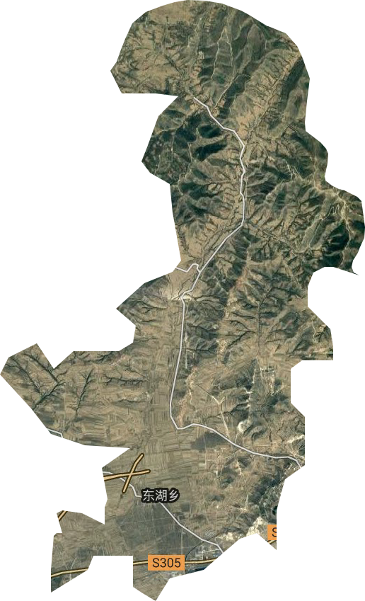 东湖乡卫星图