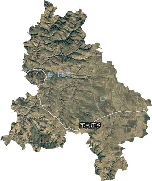 东秀庄乡卫星图