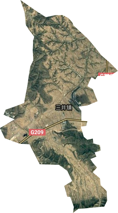 三井镇卫星图