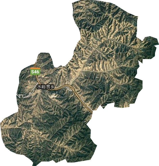 水峪贯乡卫星图
