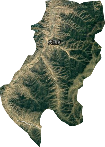 大涧乡卫星图