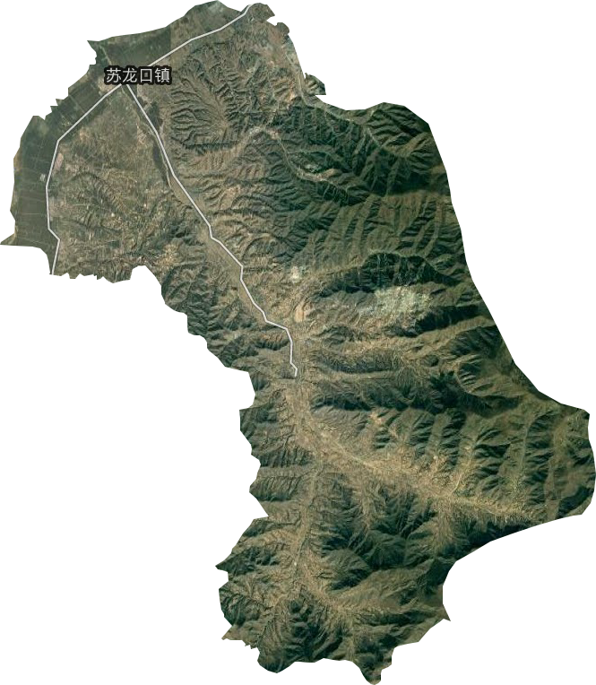 苏龙口镇卫星图