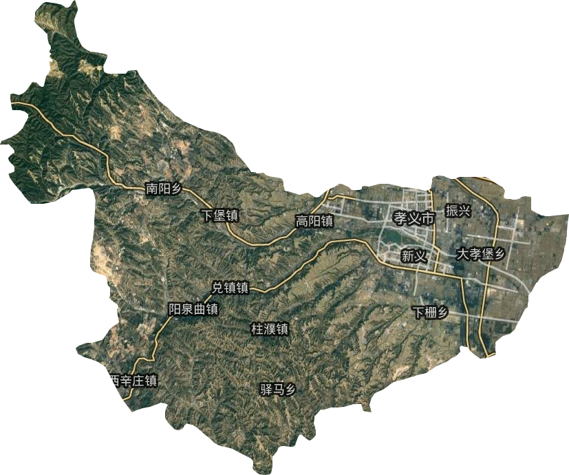 孝义市卫星图