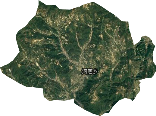 河底乡卫星图