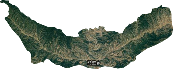 马必乡卫星图