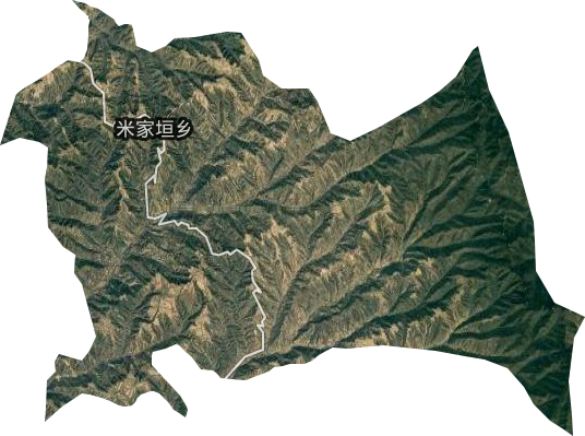 米家垣乡卫星图