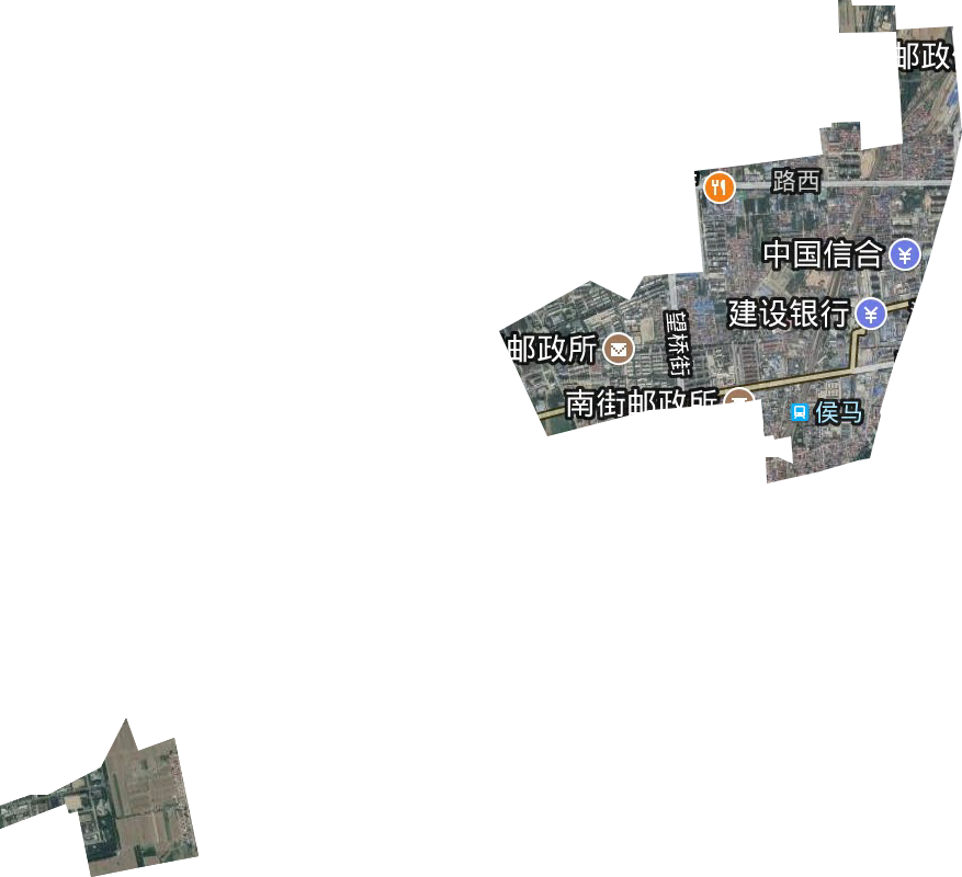 路西街道卫星图