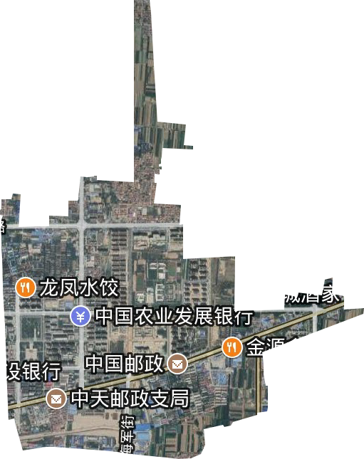 浍滨街道卫星图