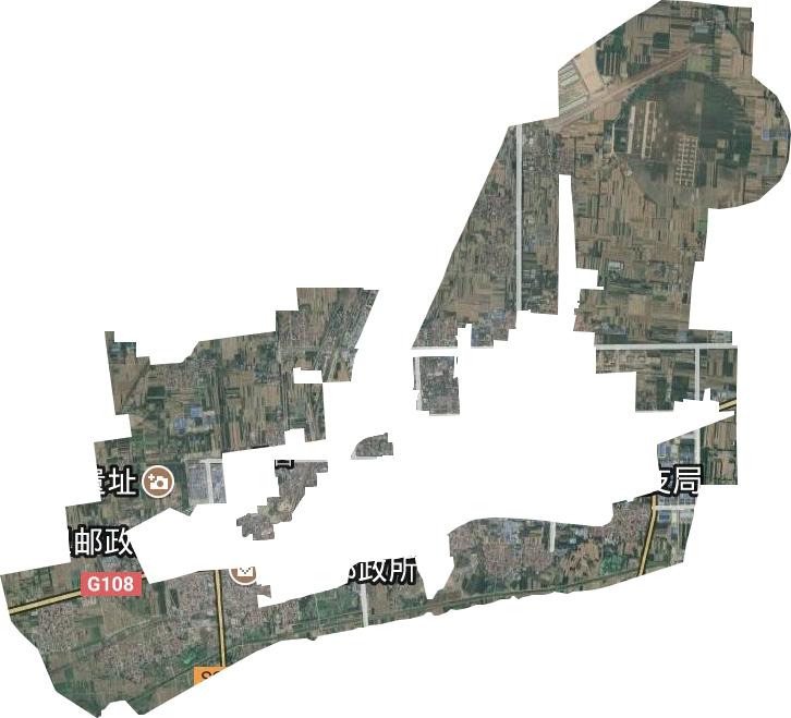 新田乡卫星图