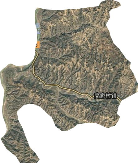 高家村镇卫星图