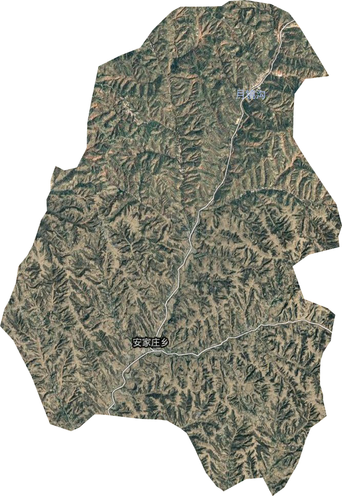 安家庄乡卫星图