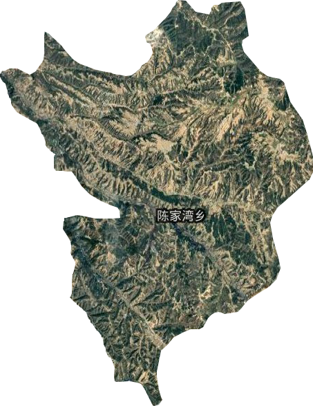 陈家湾乡卫星图