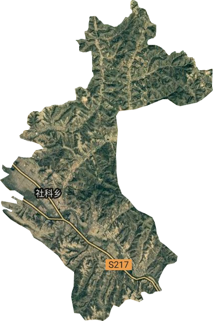 社科乡卫星图