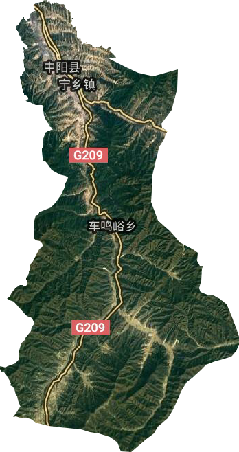 宁乡镇卫星图