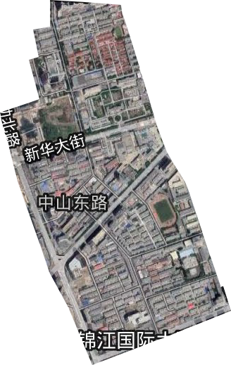 中山东路街道卫星图