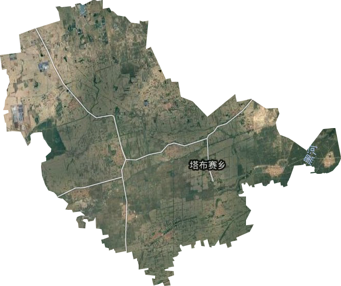 塔布赛乡卫星图