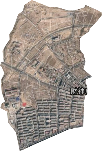 财神庙街道卫星图