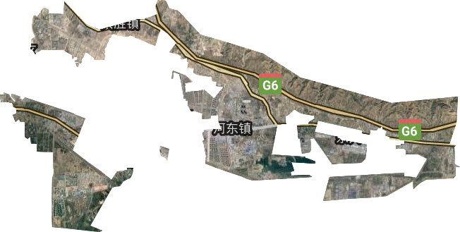 河东镇卫星图