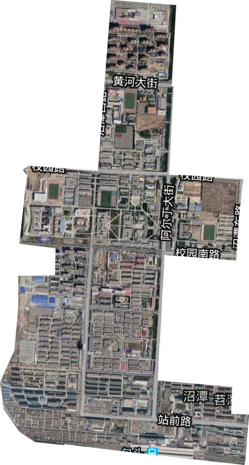 沼潭街道卫星图