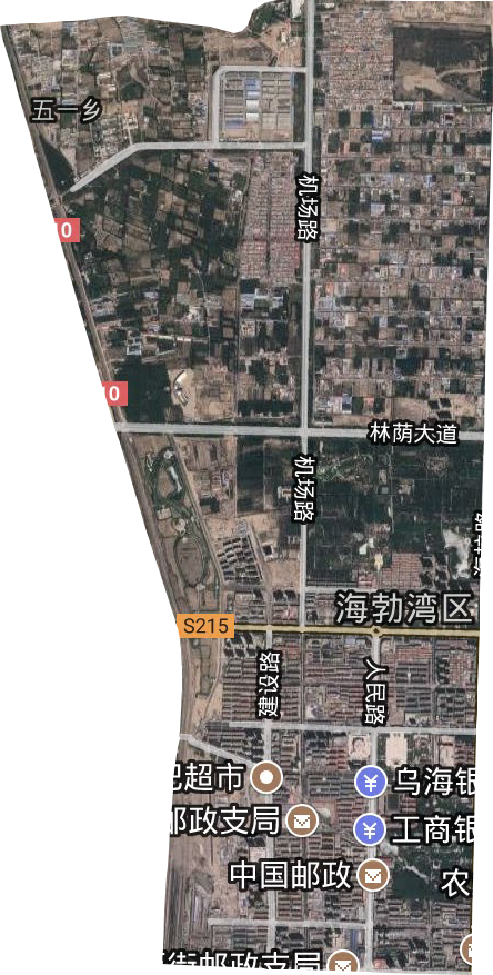 凤凰岭街道卫星图