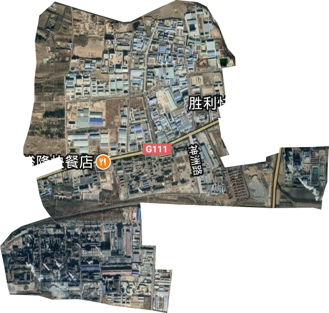 红山工业园区卫星图