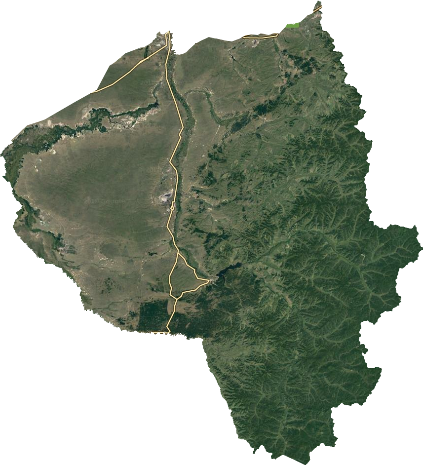 鄂温克族自治旗卫星图