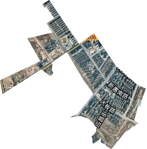 全宁街道卫星图