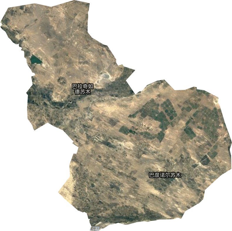 巴拉奇如德苏木乡卫星图