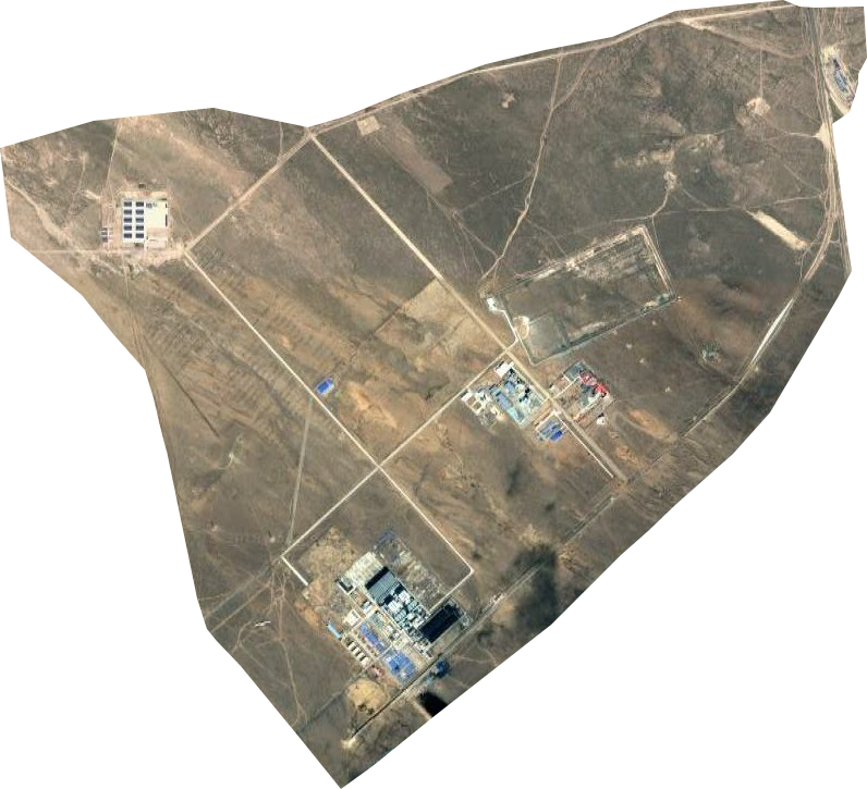 大板煤电化基地卫星图