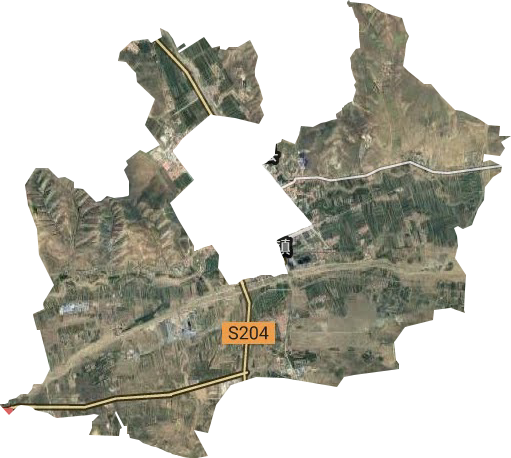 林西镇卫星图