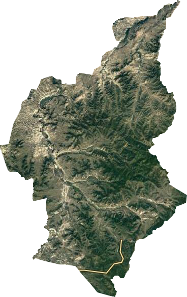 红山子乡卫星图