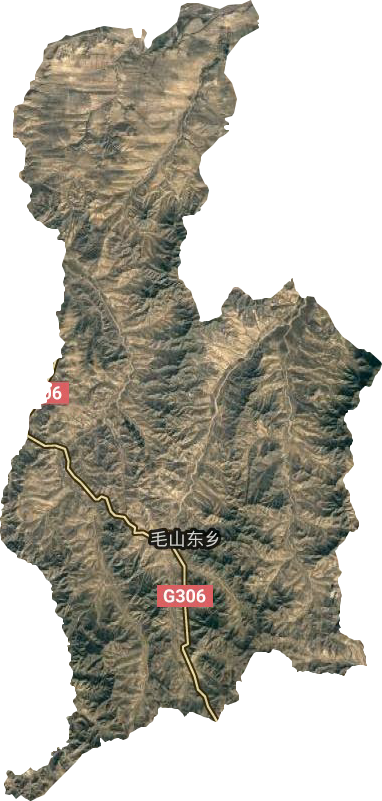 毛山东乡卫星图