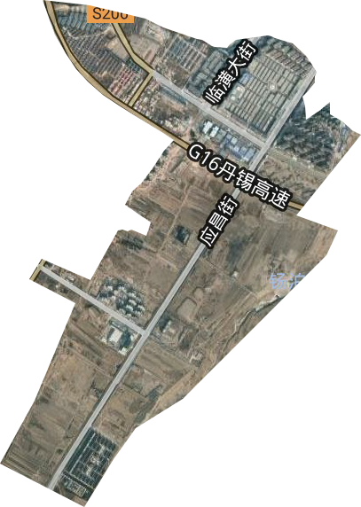 赤峰市和美工贸园区卫星图