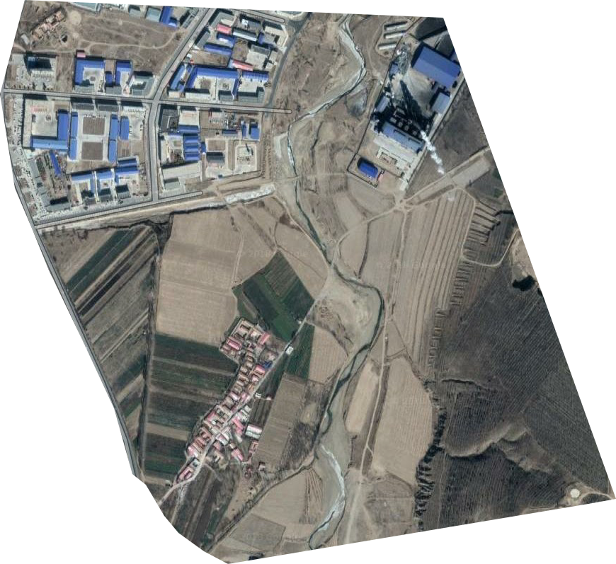 敖汉旗新惠工业园区卫星图