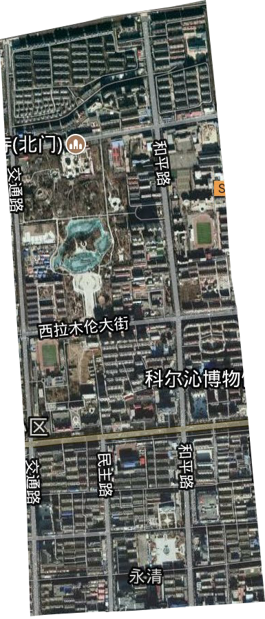 永清街道卫星图