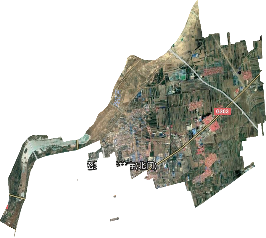 红星街道卫星图