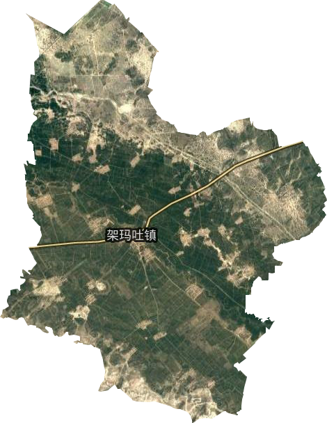 架玛吐镇卫星图