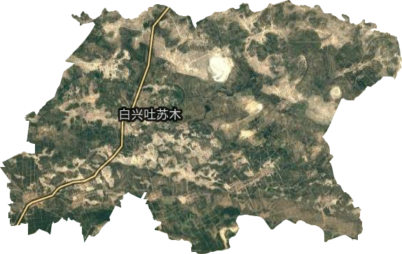 白兴吐苏木乡卫星图