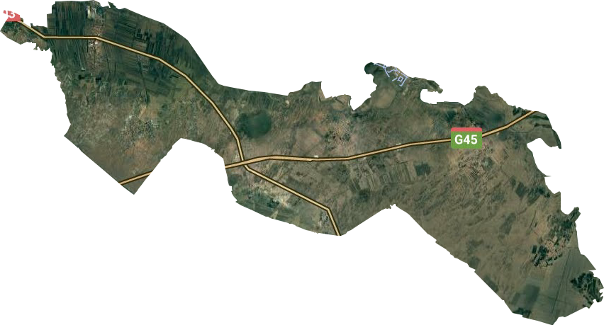 白音塔拉农场卫星图